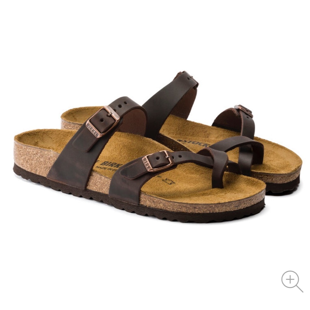 Mayari Birkenstock Sandals - Oiled Leather
